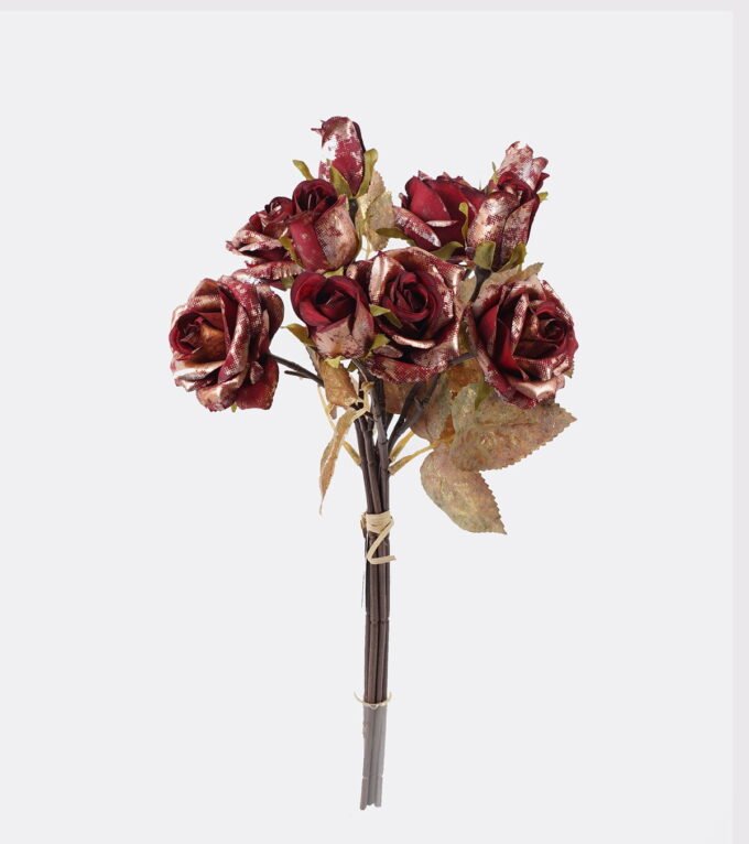 Artificial Flower 15*15*37cm Rose *4 bundle GS-58825028-R2 2025Dec YeahFlower is one of Chinese leading OEM manufacturers and exporters , supplying the silk flowers, wholesale artificial trees