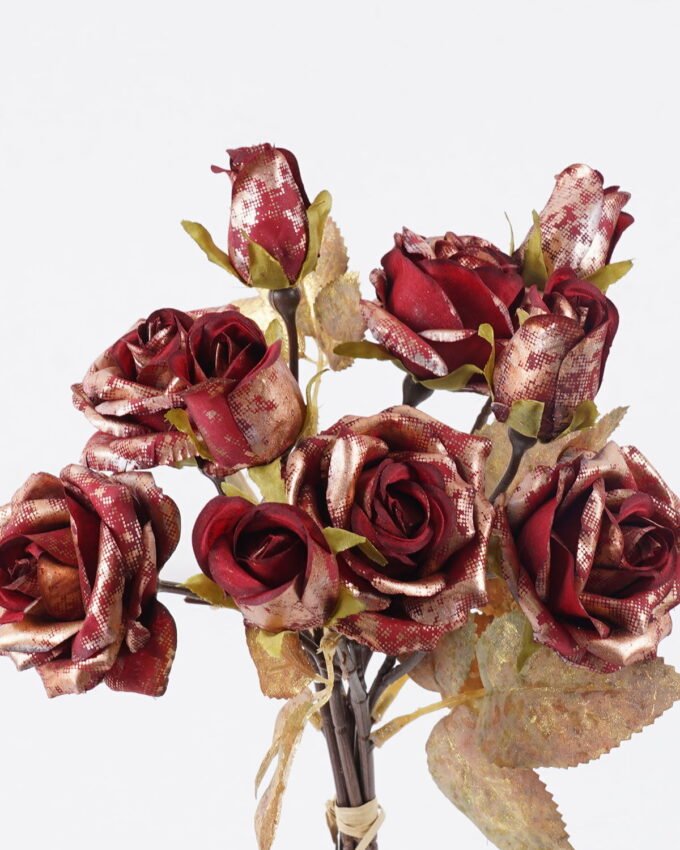 Artificial Flower 15*15*37cm Rose *4 bundle GS-58825028-R2 2025Dec YeahFlower is one of Chinese leading OEM manufacturers and exporters , supplying the silk flowers, wholesale artificial trees