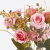 Artificial Flower 17*17*32cm Rose *5 single stem GS-68225001-P1 2026Jan YeahFlower is one of Chinese leading OEM manufacturers and exporters , supplying the silk flowers, wholesale artificial trees