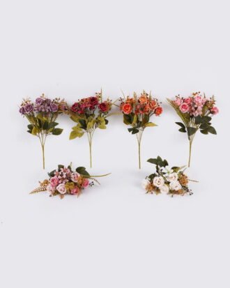 Artificial Flower 17*17*32cm Rose *5 single stem GS-68225001 2026Jan YeahFlower is one of Chinese leading OEM manufacturers and exporters , supplying the silk flowers, wholesale artificial trees