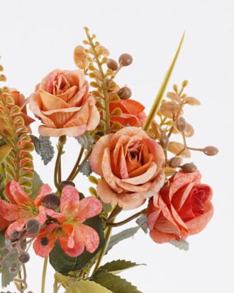 Artificial Flower 17*17*32cm Rose *5 single stem GS-68225001 2026Jan YeahFlower is one of Chinese leading OEM manufacturers and exporters , supplying the silk flowers, wholesale artificial trees