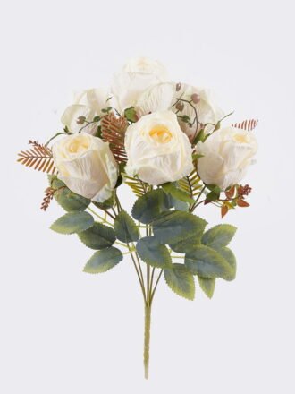 Artificial Flower 15*15*91cm Rose single stem GS-71825004 2026Jan 3,000+ sqm showroom with thousands of artificial flowers, plants & trees ready for global sourcing.
