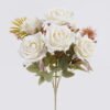 Artificial Flower 20*20*40cm Rose *7 bush GS-71825002-W1 2026Jan YeahFlower is one of Chinese leading OEM manufacturers and exporters , supplying the silk flowers, wholesale artificial trees
