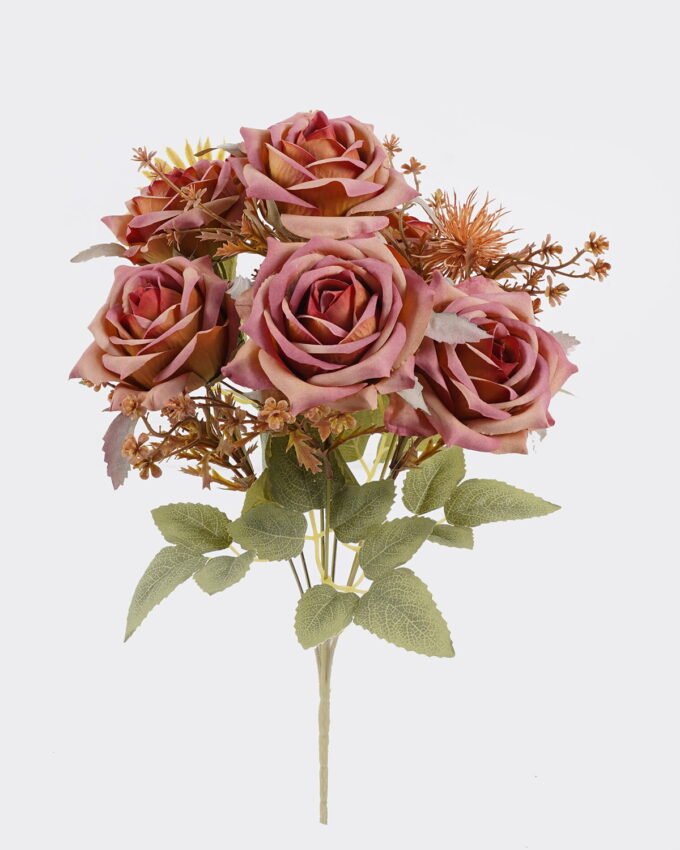Artificial Flower Rose 7 bush GS-71825002_6 Artificial Flower 20*20*40cm Rose *7 bush GS-71825002 2026Jan YeahFlower is one of Chinese leading OEM manufacturers and exporters , supplying the silk flowers, wholesale artificial trees