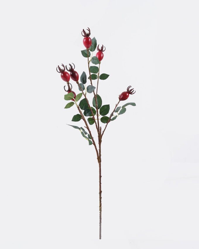 Artificial Flower 18*18*72cm Rose Fruit *6 Single Stem GS-63625028-R1 2025Dec YeahFlower is one of Chinese leading OEM manufacturers and exporters , supplying the silk flowers, wholesale artificial trees