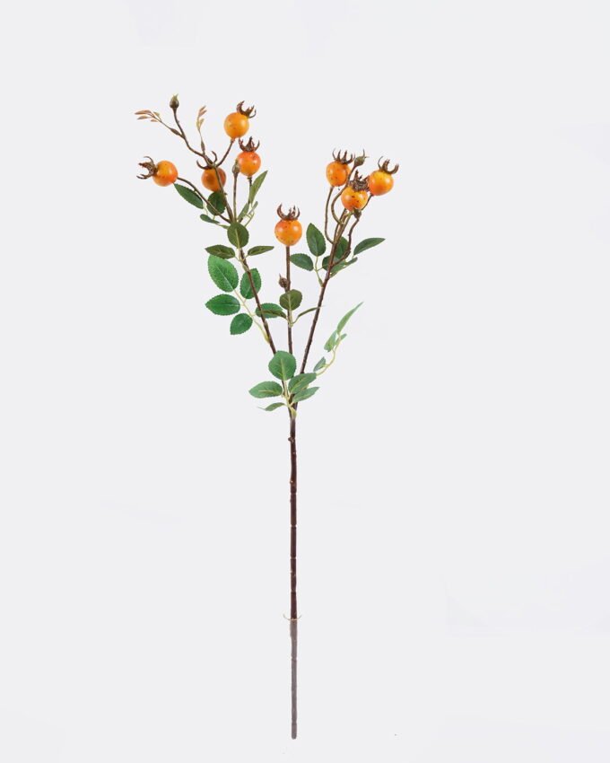 Artificial Flower 16*16*60cm Rose Fruit *9 Single Stem GS-63625030-O2 2025Dec YeahFlower is one of Chinese leading OEM manufacturers and exporters , supplying the silk flowers, wholesale artificial trees