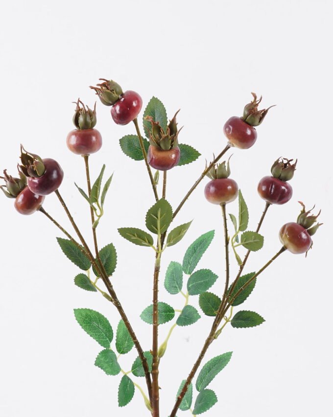 Artificial Flower 18*18*70cm Rose Fruit *9 Single Stem GS-63625034-Z1 2025Dec YeahFlower is one of Chinese leading OEM manufacturers and exporters , supplying the silk flowers, wholesale artificial trees