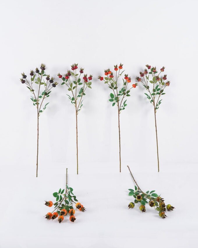 Artificial Flower 18*18*70cm Rose Fruit *9 Single Stem GS-63625034 2025Dec YeahFlower is one of Chinese leading OEM manufacturers and exporters , supplying the silk flowers, wholesale artificial trees