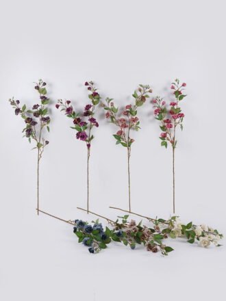 Artificial Flower 15*15*91cm Rose single stem GS-71825004-W1 2026Jan 3,000+ sqm showroom with thousands of artificial flowers, plants & trees ready for global sourcing.