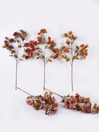 Artificial Flower 20*20*72cm Malus spectabilis  *3 single stem GS-63925007-R1 2025Dec 3,000+ sqm showroom with thousands of artificial flowers, plants & trees ready for global sourcing.