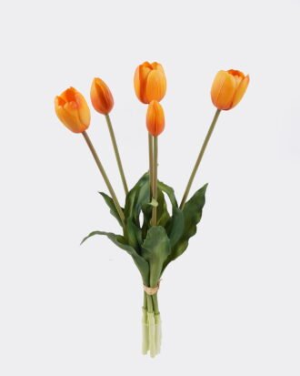 Artificial Flower 16*39CM Tulip*5 GS-54025037-O1 2025Nov YeahFlower is one of Chinese leading OEM manufacturers and exporters , supplying the silk flowers, wholesale artificial trees