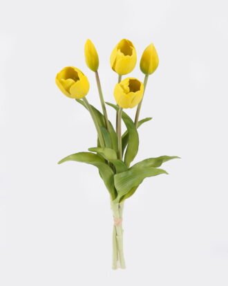 Artificial Flower 16*39CM Tulip*5 GS-54025037-O1 2025Nov YeahFlower is one of Chinese leading OEM manufacturers and exporters , supplying the silk flowers, wholesale artificial trees