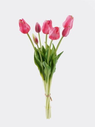Artificial Flower 17*17*46cm Tulip bush*7 GS-10819005-46-P1 2025SEP 3,000+ sqm showroom with thousands of artificial flowers, plants & trees ready for global sourcing.