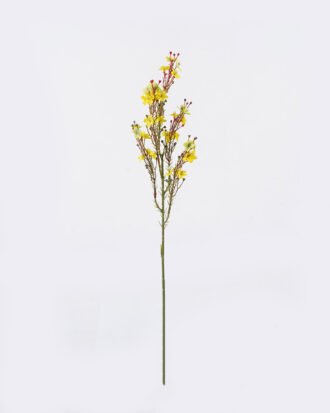 Artificial Flower 13*13*64cm Wintersweet single stem GS-81325018-Y1 2026Feb YeahFlower is one of Chinese leading OEM manufacturers and exporters , supplying the silk flowers, wholesale artificial trees