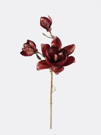 Artificial Flower 23*23*60cm Yulan magnolia *3 single stem GS-58825020-W1 2025Dec 3,000+ sqm showroom with thousands of artificial flowers, plants & trees ready for global sourcing.