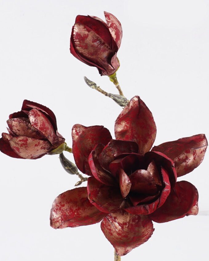 Artificial Flower 23*23*60cm Yulan magnolia *3 single stem GS-58825020-R2 2025Dec YeahFlower is one of Chinese leading OEM manufacturers and exporters , supplying the silk flowers, wholesale artificial trees