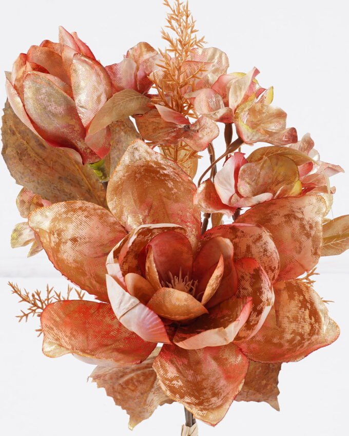 Artificial Flower 19*19*48cm Yulan magnolia *5 bundle GS-58825021-P1 2025Dec YeahFlower is one of Chinese leading OEM manufacturers and exporters , supplying the silk flowers, wholesale artificial trees