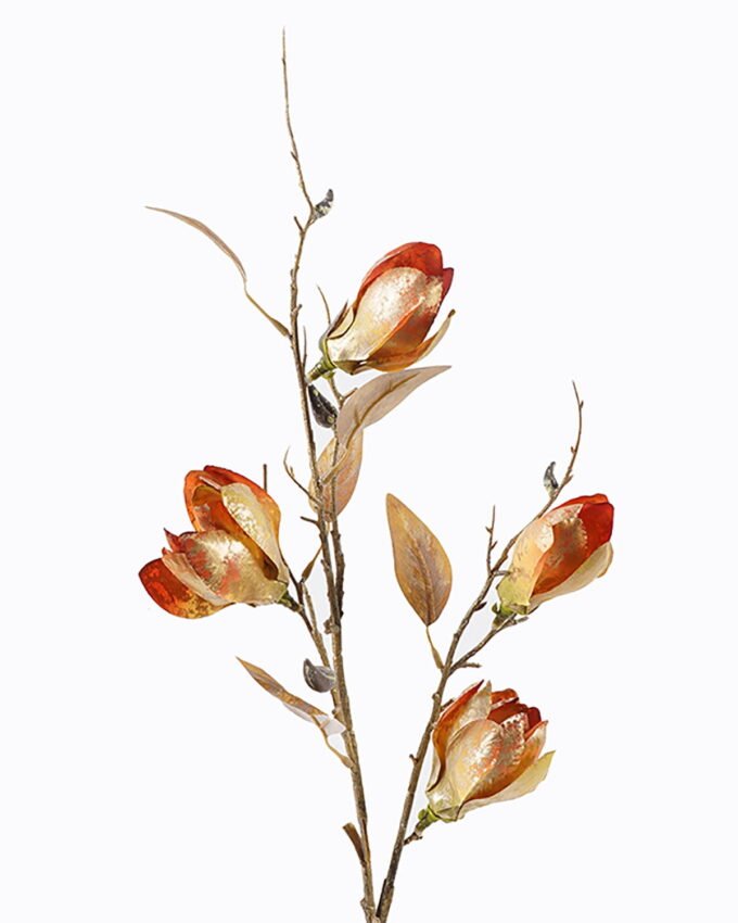 Artificial Flower 13*13*73cm  Yulan magnolia single stem GS-58825022-O1 2025Dec YeahFlower is one of Chinese leading OEM manufacturers and exporters , supplying the silk flowers, wholesale artificial trees