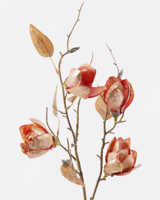 Artificial Flower 13*13*73cm  Yulan magnolia single stem GS-58825022 2025Dec YeahFlower is one of Chinese leading OEM manufacturers and exporters , supplying the silk flowers, wholesale artificial trees