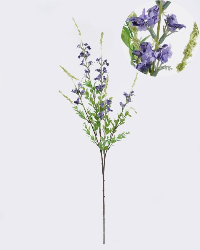 Artificial Flower 17*17*81cm salvia officinalis  single stem GS-58225011 2025Dec YeahFlower is one of Chinese leading OEM manufacturers and exporters , supplying the silk flowers, wholesale artificial trees