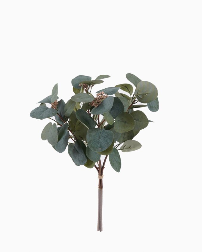 Artificial Plant 26*26*45cm Eucalyptus *4 bouquet GS-27925025 2025Nov YeahFlower is one of Chinese leading OEM manufacturers and exporters , supplying the silk flowers, wholesale artificial trees