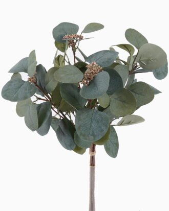 Artificial Plant 26*26*45cm Eucalyptus *4 bouquet GS-27925025 2025Nov YeahFlower is one of Chinese leading OEM manufacturers and exporters , supplying the silk flowers, wholesale artificial trees