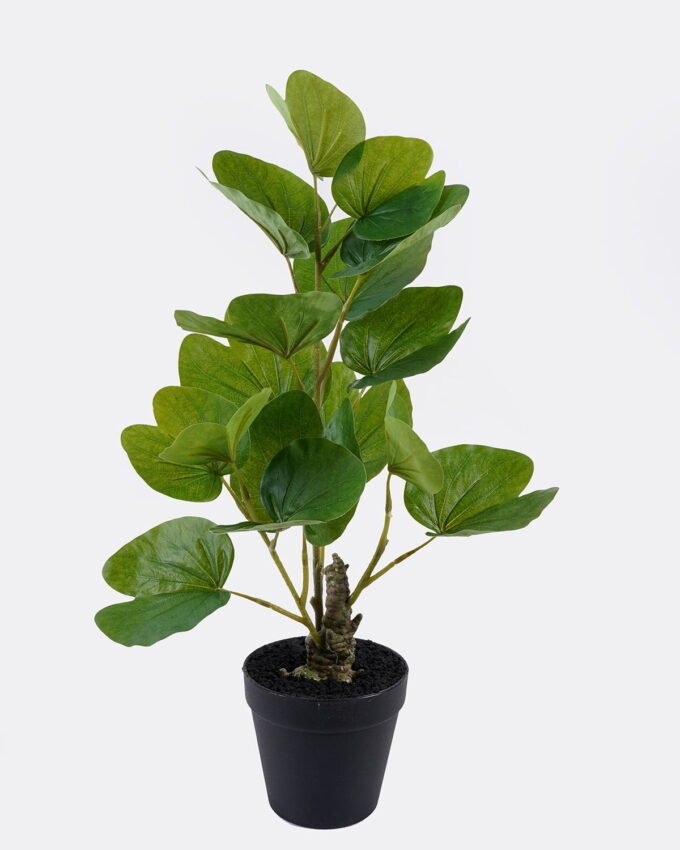 Artificial Plant 35*23*52cm Horseshoe Leaf in PP pot GS-46725045R 2025Nov YeahFlower is one of Chinese leading OEM manufacturers and exporters , supplying the silk flowers, wholesale artificial trees