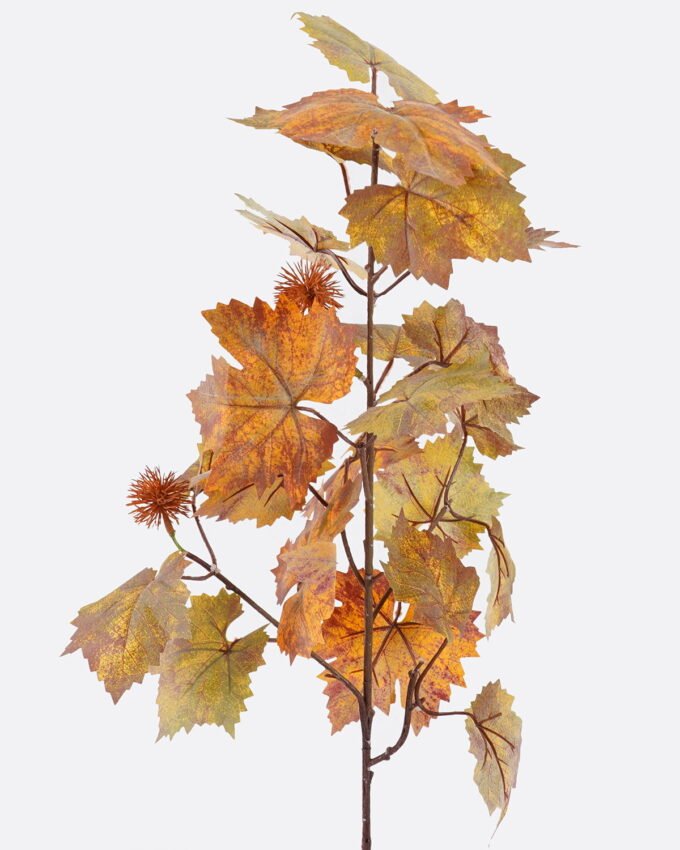 Artificial Plant 23*23*78cm Maple Leaf Fruit single stem GS-27925041-Y1 2025Nov YeahFlower is one of Chinese leading OEM manufacturers and exporters , supplying the silk flowers, wholesale artificial trees