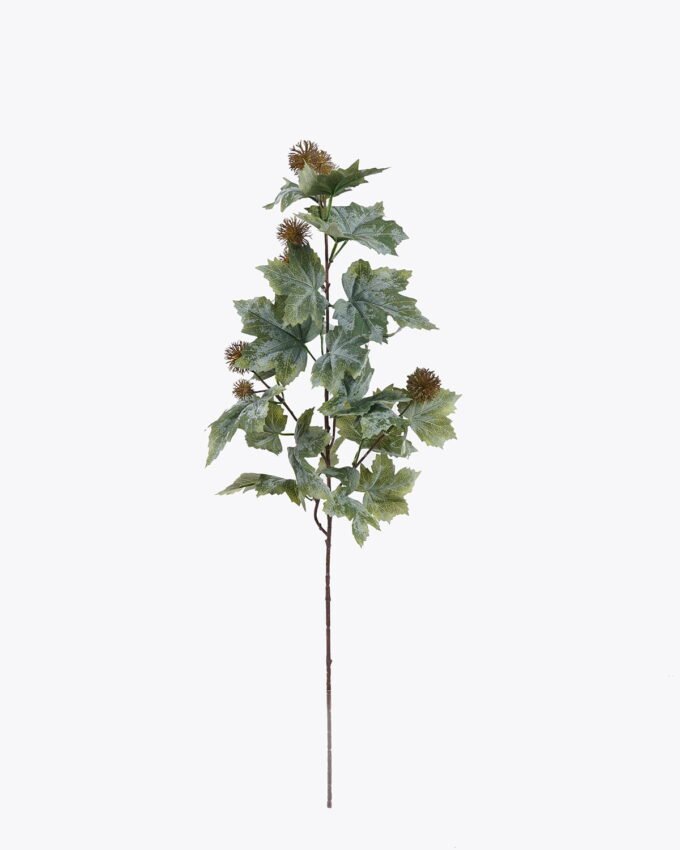 Artificial Plant 23*23*78cm Maple Leaf Fruit single stem GS-27925041 2025Nov YeahFlower is one of Chinese leading OEM manufacturers and exporters , supplying the silk flowers, wholesale artificial trees