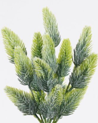 Artificial Plant 15*15*33cm  Pine Needle *4 single stem GS-81125004 2026Feb YeahFlower is one of Chinese leading OEM manufacturers and exporters , supplying the silk flowers, wholesale artificial trees