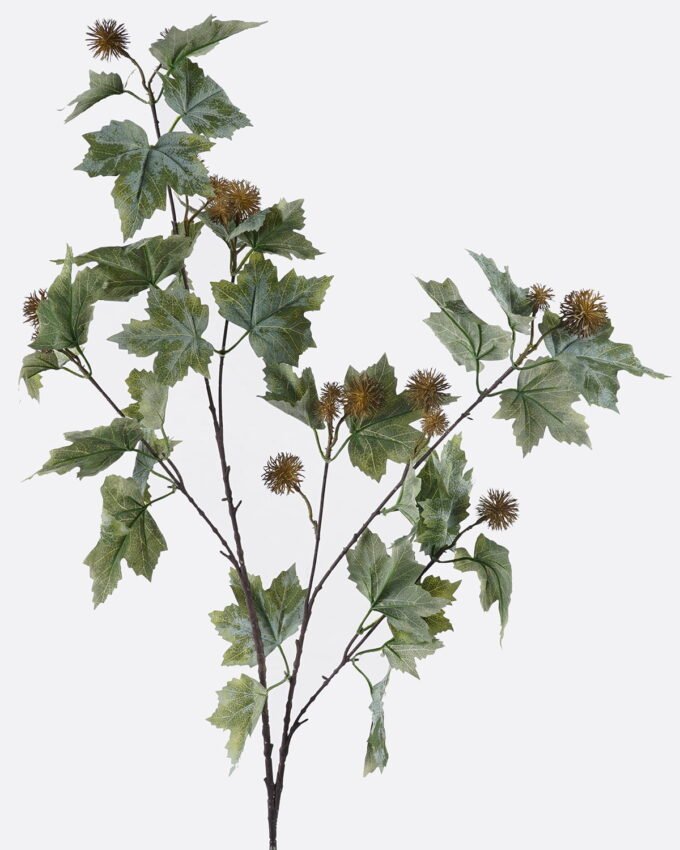 Artificial Plant 51*51*116cm maple leaf Fruit single stem GS-27925042-G1 2025Nov YeahFlower is one of Chinese leading OEM manufacturers and exporters , supplying the silk flowers, wholesale artificial trees