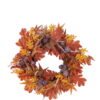 Artificial Plant 57*57*60cm maple leaf Fruit wreath GS-27925034 2025Nov YeahFlower is one of Chinese leading OEM manufacturers and exporters , supplying the silk flowers, wholesale artificial trees