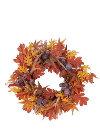 Artificial Plant 25*25*187cm maple leaf Fruit garland GS-27925033 2025Nov 3,000+ sqm showroom with thousands of artificial flowers, plants & trees ready for global sourcing.