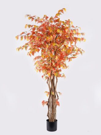 Artificial Tree 85*85*180cm Banyan in PP pot/1512 lvs/Real tree trunk GS-30625011 2025Nov 3,000+ sqm showroom with thousands of artificial flowers, plants & trees ready for global sourcing.