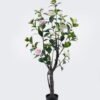 Artificial Tree 45*45*120cm Camellia tree in pp pot GS-46725050-W1 2025Nov YeahFlower is one of Chinese leading OEM manufacturers and exporters , supplying the silk flowers, wholesale artificial trees