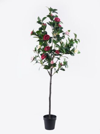 Artificial Tree 45*45*120cm Camellia tree in pp pot GS-46725050-W1 2025Nov 3,000+ sqm showroom with thousands of artificial flowers, plants & trees ready for global sourcing.