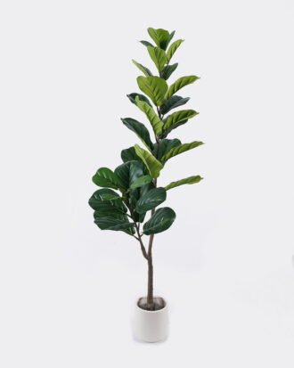 Artificial Tree 60*39*150cm Ficus lyrata/30 lvs in PP pot GS-30625014KD 2025Nov YeahFlower is one of Chinese leading OEM manufacturers and exporters , supplying the silk flowers, wholesale artificial trees