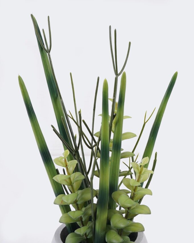 Artificial succulent 16*16*35cm Desert Plant in Cement pot GS-02225004 2025SEP YeahFlower is one of Chinese leading OEM manufacturers and exporters , supplying the silk flowers, wholesale artificial trees