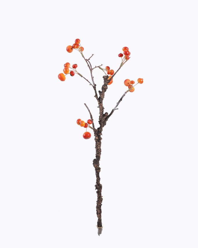 Artificial Branch fruit 12*4*49cm Crabapple single stem GS-30025020 2026Apr YeahFlower is one of Chinese leading OEM manufacturers and exporters , supplying the silk flowers, wholesale artificial trees