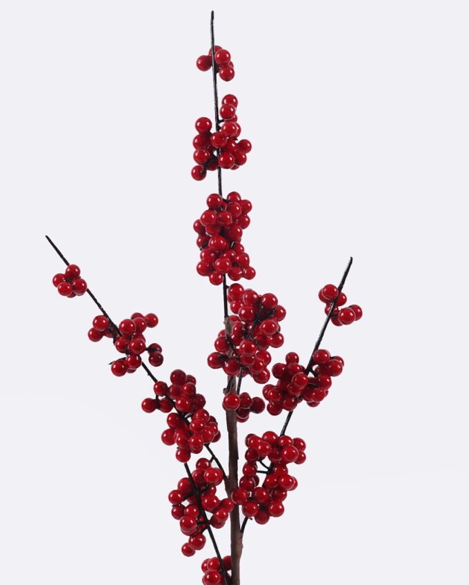 Artificial Branch fruit Holly berry -S GS-33525005_6 Artificial Branch fruit 18*9*45cm Holly berry -S GS-33525005 2026Apr YeahFlower is one of Chinese leading OEM manufacturers and exporters , supplying the silk flowers, wholesale artificial trees