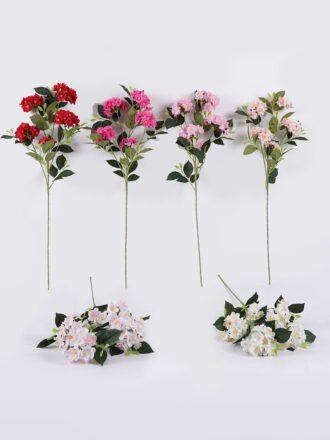 Artificial Flower 24*24*73cm Jasmine *5 single stem GS-73825009-R1 2026May 3,000+ sqm showroom with thousands of artificial flowers, plants & trees ready for global sourcing.