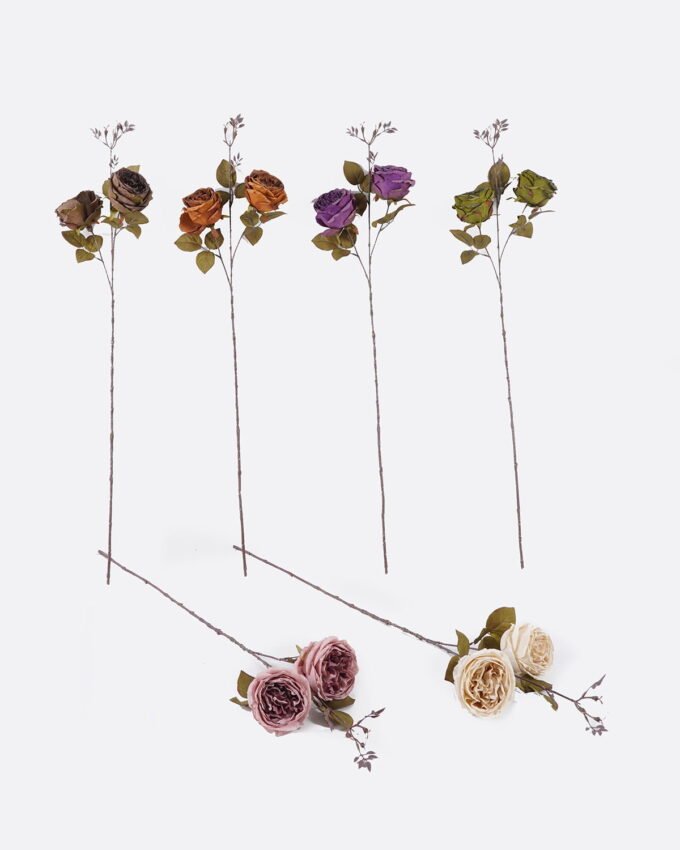 Artificial Flower 17*7*92cm Austin Rose *2 single stem GS-71625026 2026May 3,000+ sqm showroom with thousands of artificial flowers, plants & trees ready for global sourcing.