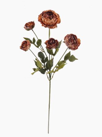 Artificial Flower 13*13*62cm Autumn Ranunculus *5 singel stem GS-58823030C-Z1 2026Apr 3,000+ sqm showroom with thousands of artificial flowers, plants & trees ready for global sourcing.
