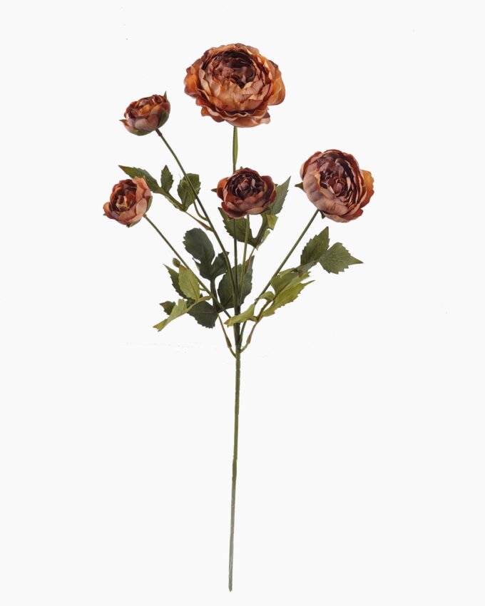 Artificial Flower 13*13*62cm Autumn Ranunculus *5 singel stem GS-58823030C-O1 2026Apr YeahFlower is one of Chinese leading OEM manufacturers and exporters , supplying the silk flowers, wholesale artificial trees