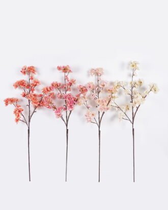 Artificial Flower 21*6*87cm Autumn cherry blossom single stem GS-71225014 2026May 3,000+ sqm showroom with thousands of artificial flowers, plants & trees ready for global sourcing.