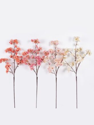 Artificial Flower 21*6*87cm Autumn cherry blossom single stem GS-71225014-P1 2026May 3,000+ sqm showroom with thousands of artificial flowers, plants & trees ready for global sourcing.