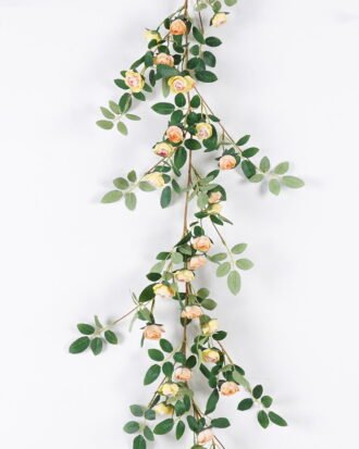 Artificial Flower 24*5*180cm Camellia garland GS-67625002-Y1 2026Apr YeahFlower is one of Chinese leading OEM manufacturers and exporters , supplying the silk flowers, wholesale artificial trees