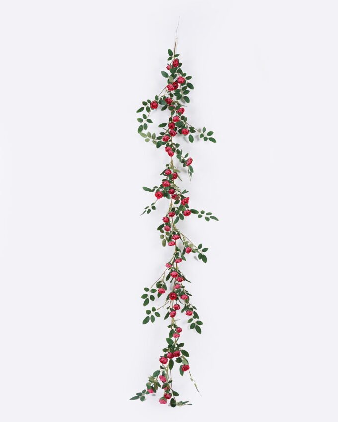 Artificial Flower 24*5*180cm Camellia garland GS-67625002 2026Apr YeahFlower is one of Chinese leading OEM manufacturers and exporters , supplying the silk flowers, wholesale artificial trees