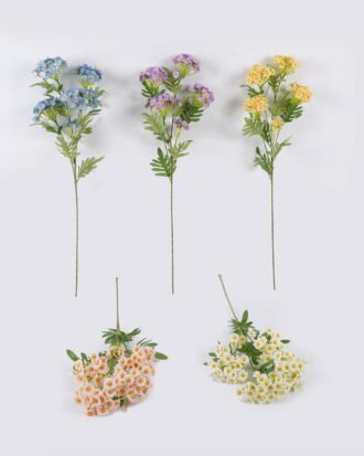 Artificial Flower 15*15*74cm Chamomile *5 single stem GS-73825015 2026May 3,000+ sqm showroom with thousands of artificial flowers, plants & trees ready for global sourcing.
