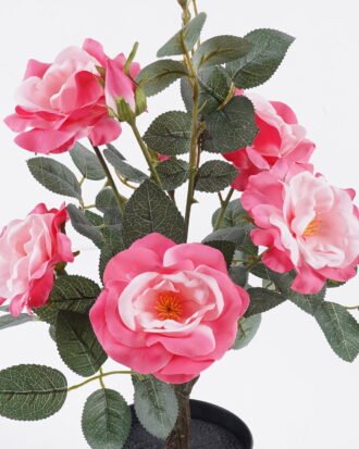 Artificial Flower 30*20*45cm Chinese rose in PP pot GS-73325013 2026May 3,000+ sqm showroom with thousands of artificial flowers, plants & trees ready for global sourcing.